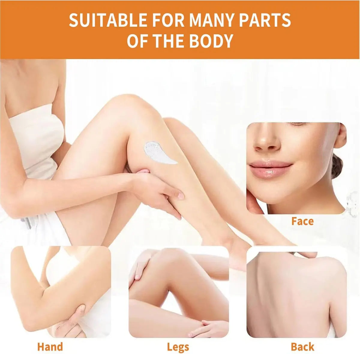Orange Exfoliating Gel – Collagen-Infused Facial & Body Scrub