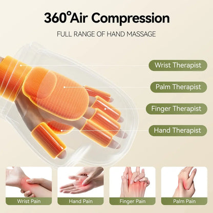 Hand Massager with Heat & Air Compression – 13 Airbag Massage