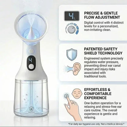 Electric Ear Cleaner – 4-Mode Water Earwax Removal System