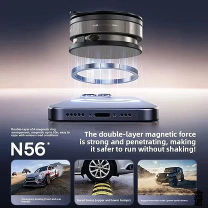 Vacuum Suction Magnetic Phone Mount