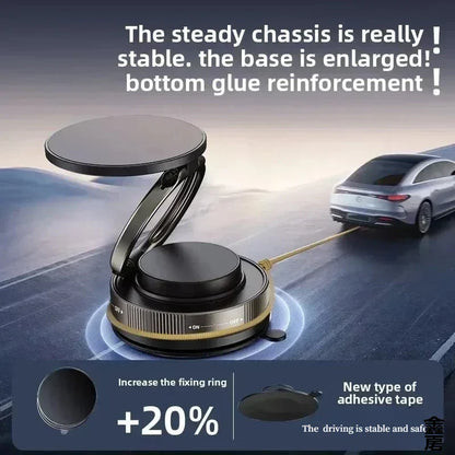 Vacuum Suction Magnetic Phone Mount