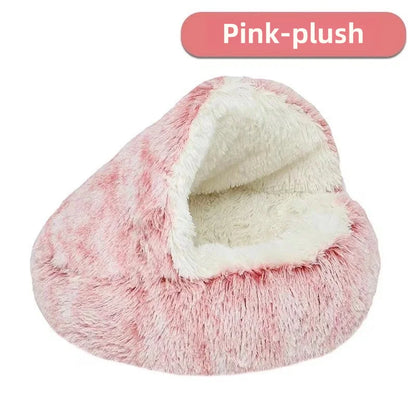 Calming Plush Dog Bed