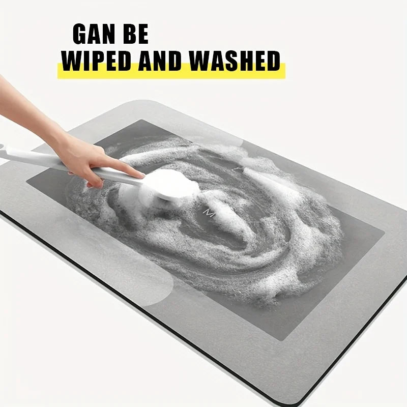 Diatomaceous Non-Slip Fast Drying Mat