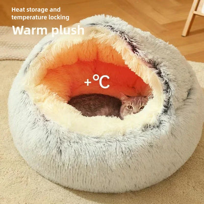 Calming Plush Dog Bed