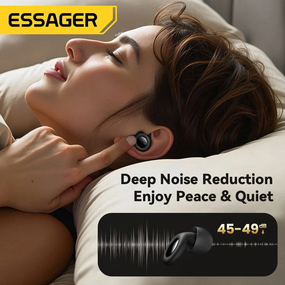 ESSAGER Noise Cancelling Ear Plugs for Sleeping