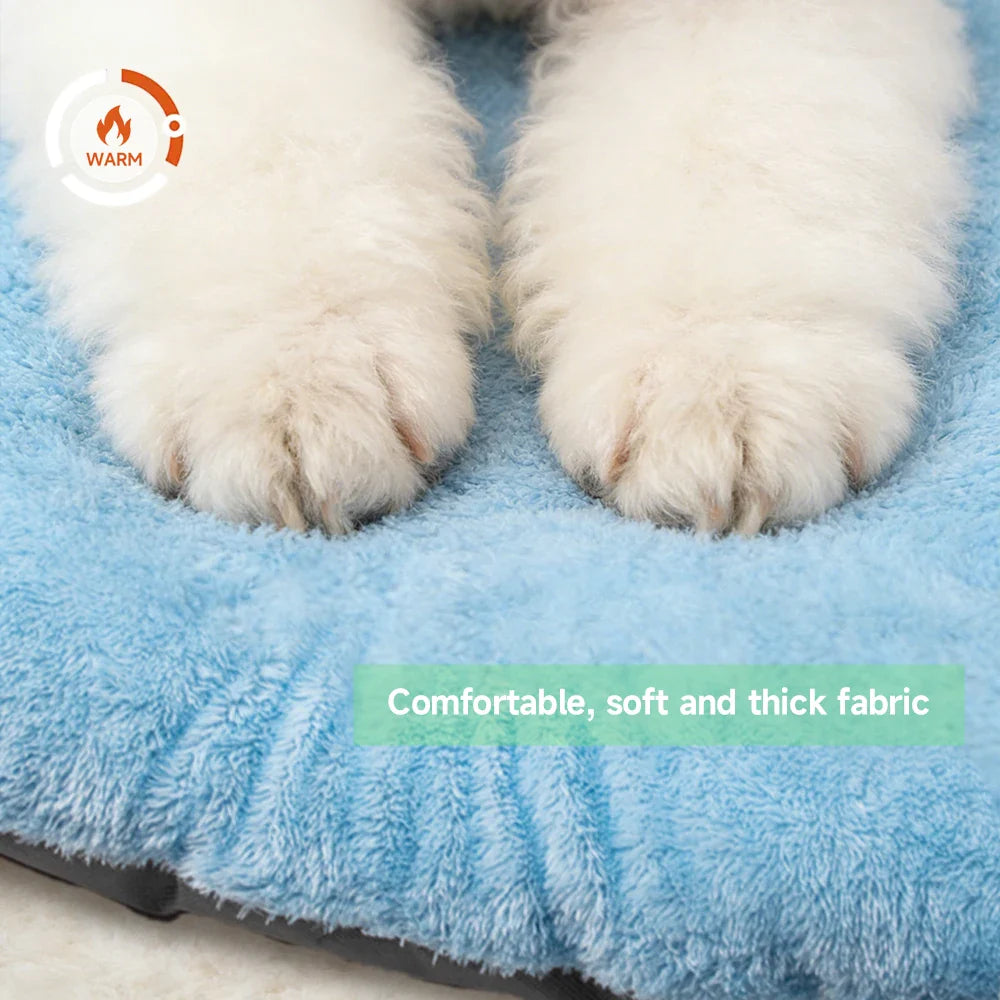Foldable Pet Cave Bed