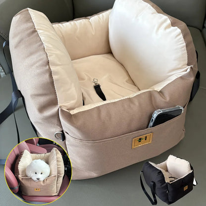 Luxury Down-Fabric Pet Car Seat