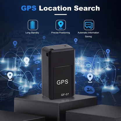 Mini Car GPS Tracker with Audio Recording and Live Map