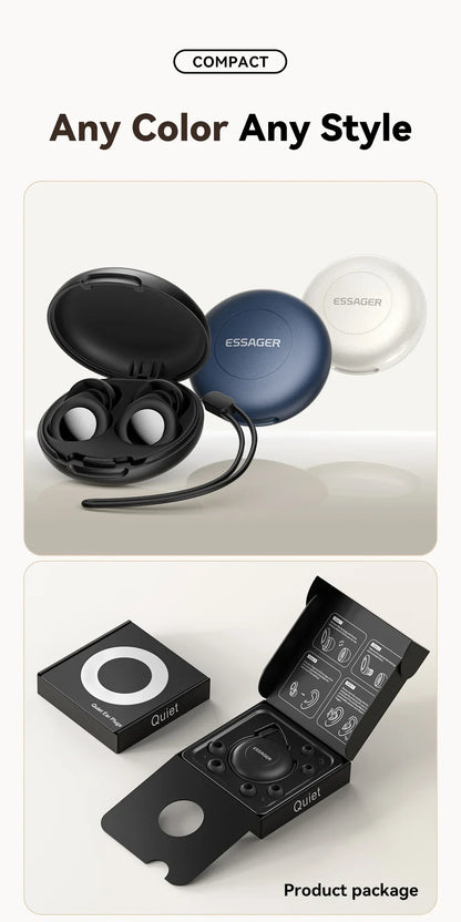 ESSAGER Noise Cancelling Ear Plugs for Sleeping