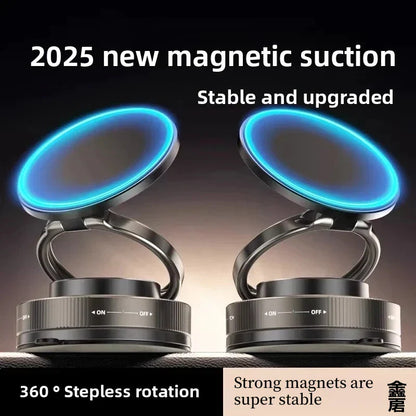 Vacuum Suction Magnetic Phone Mount