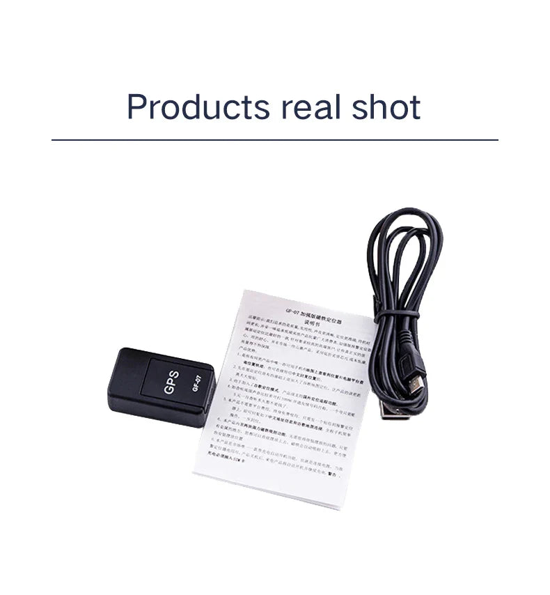 Mini Car GPS Tracker with Audio Recording and Live Map