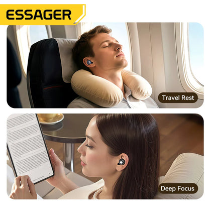 ESSAGER Noise Cancelling Ear Plugs for Sleeping