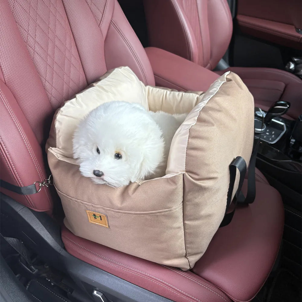 Luxury Down-Fabric Pet Car Seat