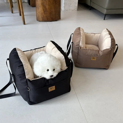 Luxury Down-Fabric Pet Car Seat