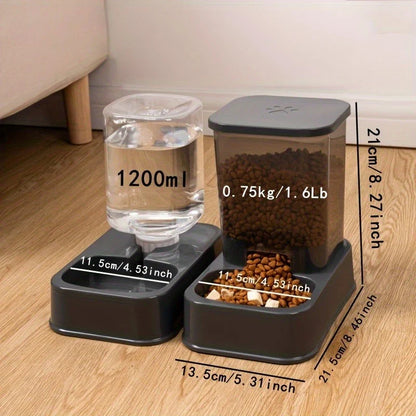 Automatic Cat and Dog Feeder with Drinker