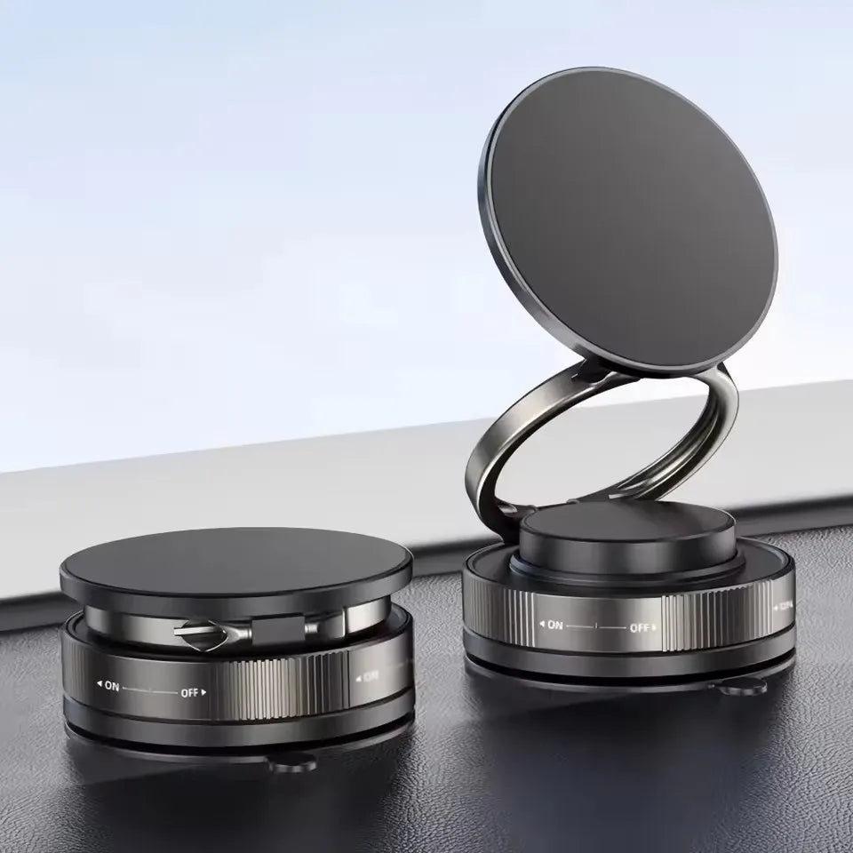 Vacuum Suction Magnetic Phone Mount
