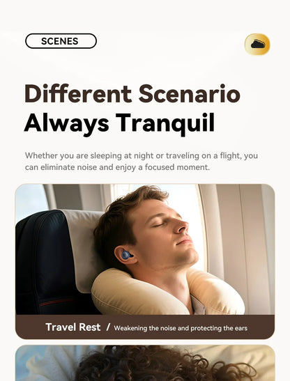 ESSAGER Noise Cancelling Ear Plugs for Sleeping