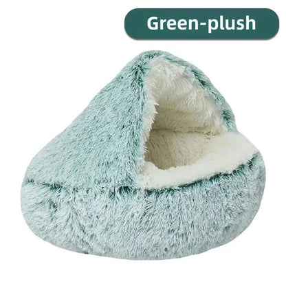 Calming Plush Dog Bed