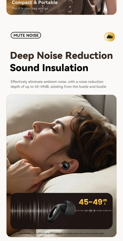 ESSAGER Noise Cancelling Ear Plugs for Sleeping