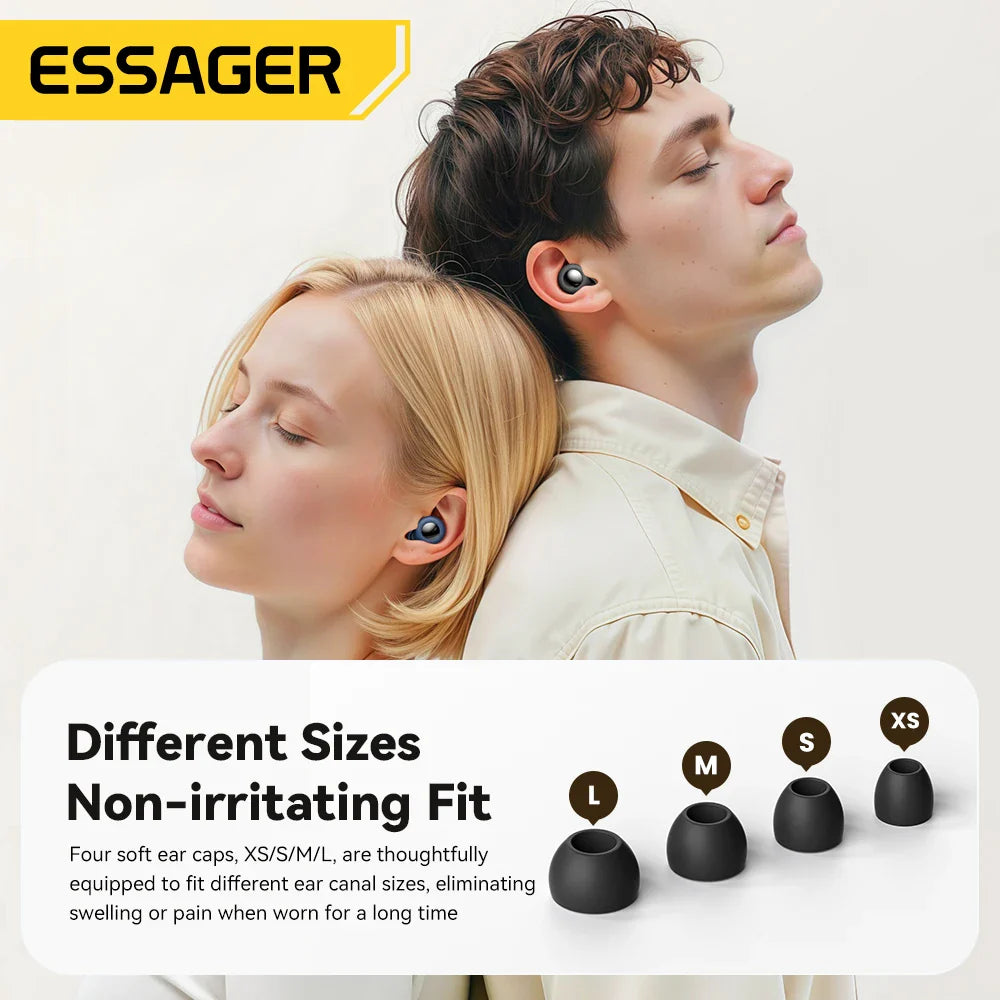 ESSAGER Noise Cancelling Ear Plugs for Sleeping