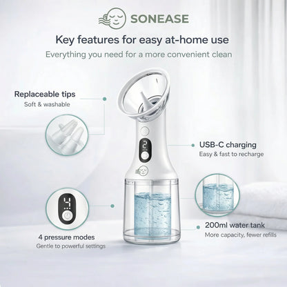 Electric Ear Cleaner – 4-Mode Water Earwax Removal System