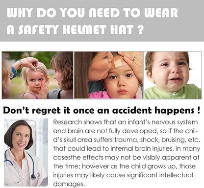 Baby Protective Helmet – Soft & Adjustable Head Guard