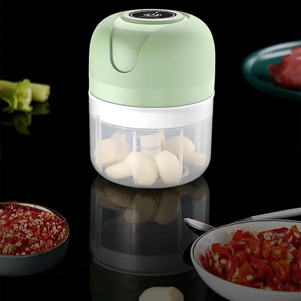 Electric Garlic Chopper – 35W High-Power Mini Chopper
