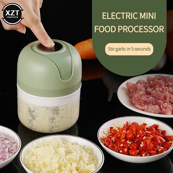 Electric Garlic Chopper – 35W High-Power Mini Chopper